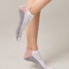 Conte Woman's Socks 393 White-Grey