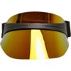 Cool Plastic Visor Black/Orange