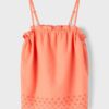 Coral Girl Top name it Fiona - Girls