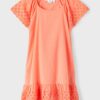 Coral Girls' Dress Name It Fiona - Girls
