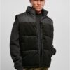 Corded vest black