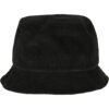 Corduroy Bucket Hat Black