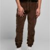 Corduroy Cargo Jogging Pants darkolive