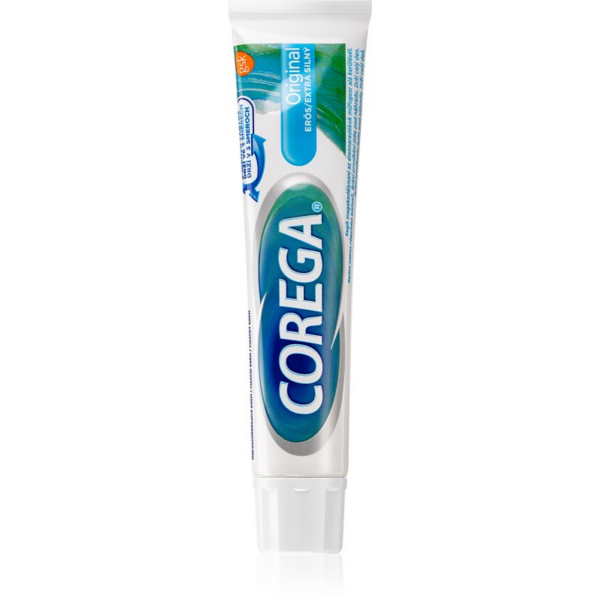 Corega Original Extra Strong műfogsorrögzítő krém extra erős fixáló hatású 70 g-Ár