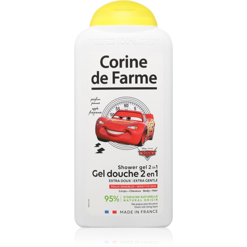 Corine de farme Shower Gel 2 in 1 Cars tusfürdő gél 2 az 1-ben 300 ml-Ár