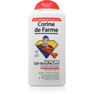 Corine de farme Shower Gel 2 in 1 Superman tusfürdő gél 2 az 1-ben 300 ml