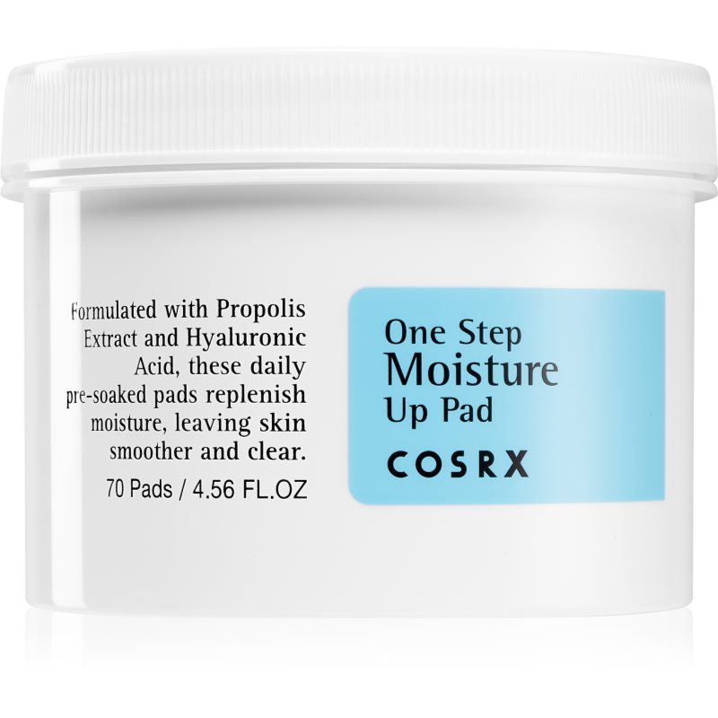 Cosrx One Step Moisture arctisztító peeling párnácskát hidratáló hatással 70 db-Eredeti