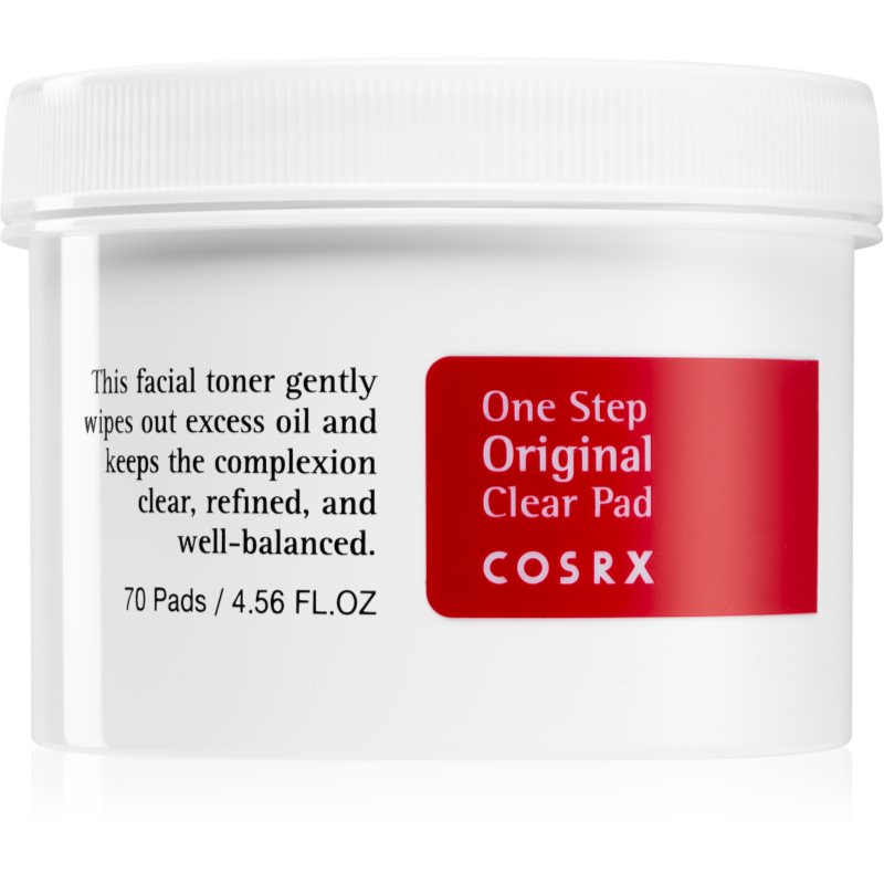 Cosrx One Step Original tisztító vattakorong a zsíros bőr redukálására 70 db-Eredeti
