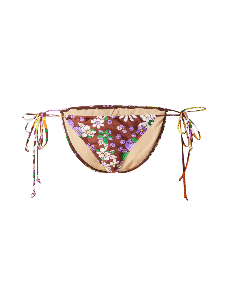 Cotton On Body Bikini nadrágok  barna / zöld / lila / fehér-Hungary