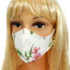Cotton mask with Numoco flower print