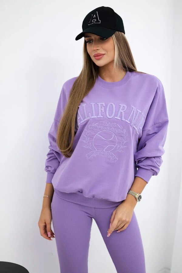 Cotton set California purple