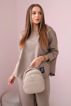 Cotton set of sweatshirt and pants fango