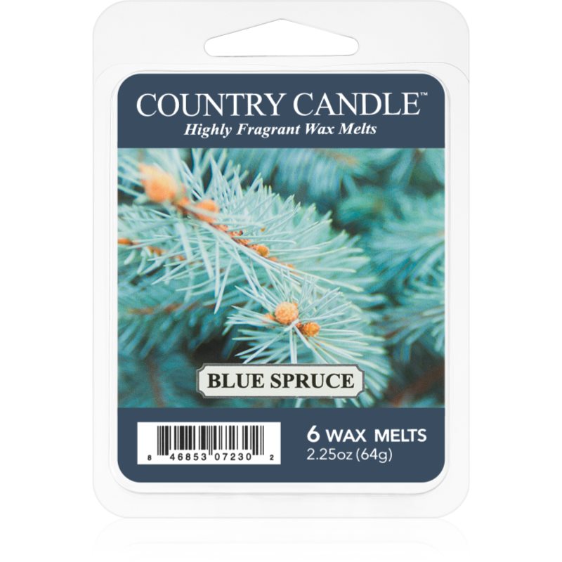 Country Candle Blue Spruce illatos viasz aromalámpába 64 g