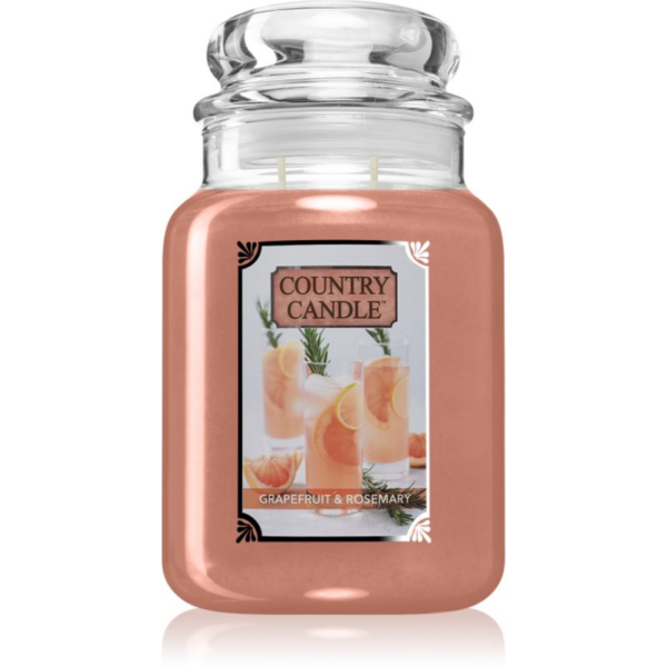 Country Candle Grapefruit & Rosemary illatgyertya 680 g-Ár