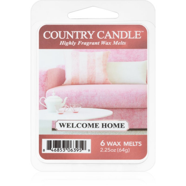 Country Candle Welcome Home illatos viasz aromalámpába 64 g