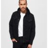 Cradock Denim Sweat Jacket Black/Black