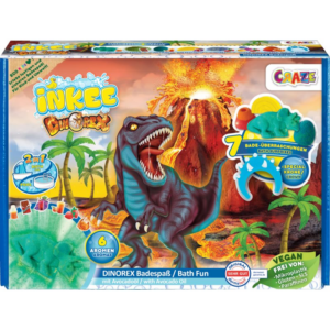 Craze INKEE Dino szett fürdőbe gyermekeknek