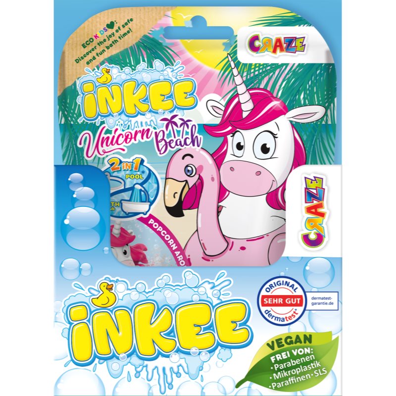 Craze INKEE Unicorn Beach fürdőgolyó gyermekeknek 1 db-Ár