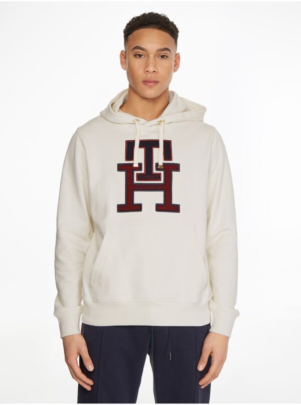 Cream Men's Hoodie Tommy Hilfiger - Men