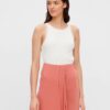 Cream Top Pieces Luca - Women