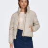 Cream Women's Quilted Jacket JDY Finno - Women