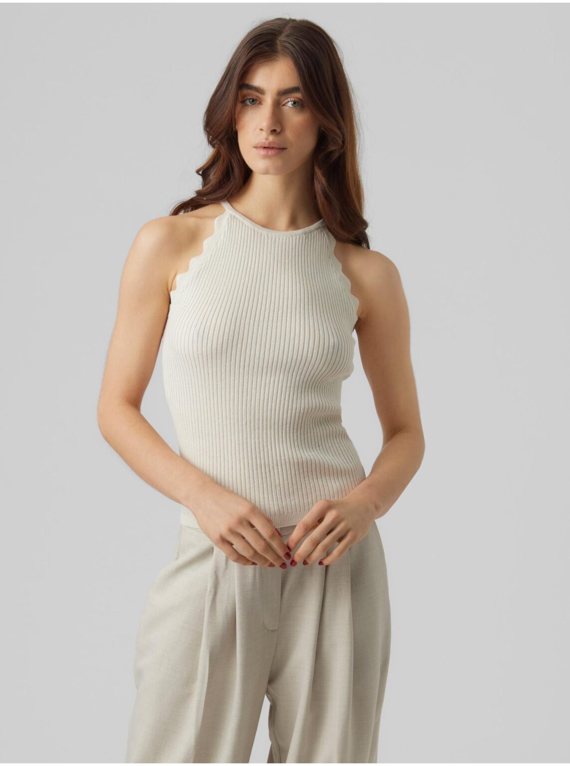 Cream Women's Top AWARE by VERO MODA Fernanda - Women