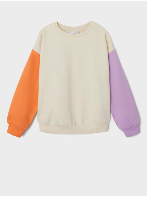 Cream girl's sweatshirt name it Susan - Girls