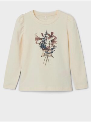 Cream girl's t-shirt name it Teresa - Girls