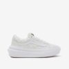 Cream plaid suede platform sneakers VANS Old Skool - Women's