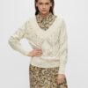 Cream sweater . OBJECT Melanie - Women