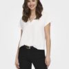 Cream women's blouse JDY Lion - Women