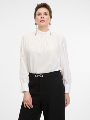 Cream women's blouse ORSAY - Women's