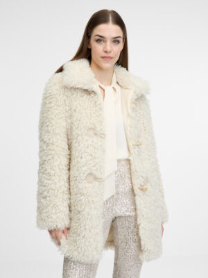 Cream women's coat ORSAY - Women's