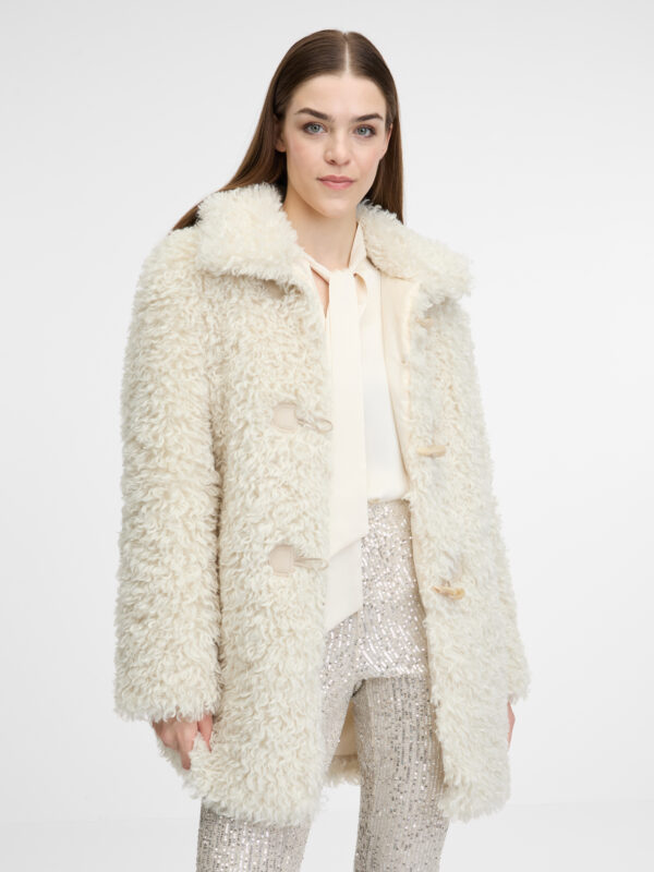 Cream women's coat ORSAY - Women's