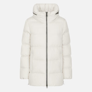 Cream women's down jacket Geox Camei - Women's