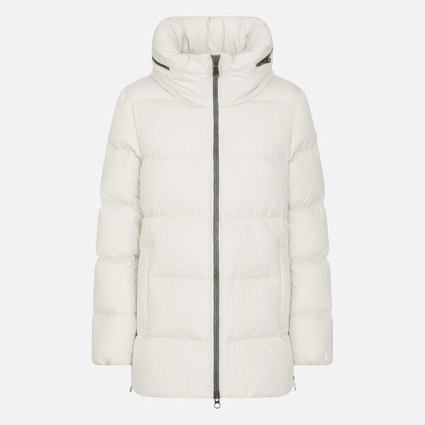 Cream women's down jacket Geox Camei - Women's