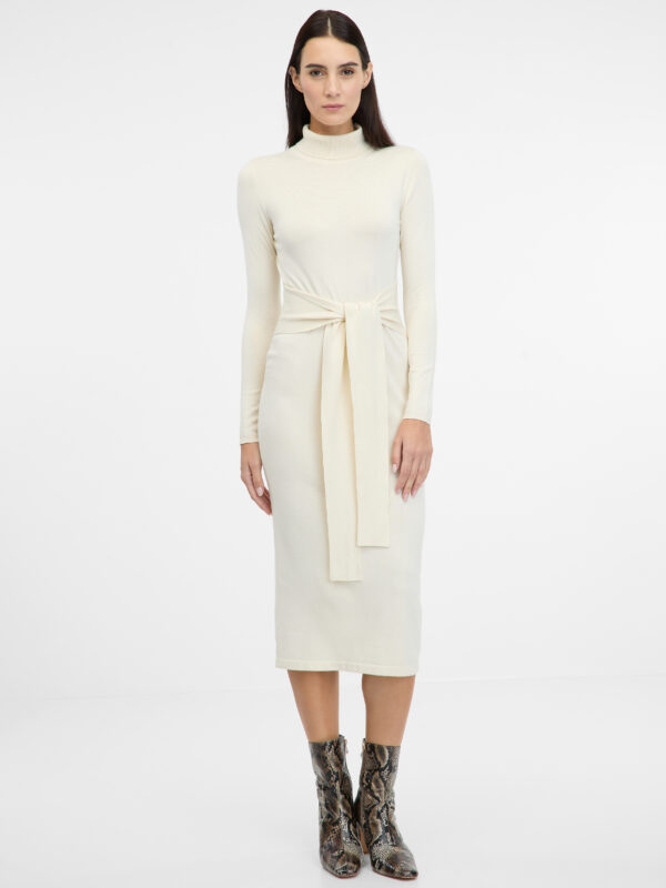 Cream women's dress ORSAY - Women's