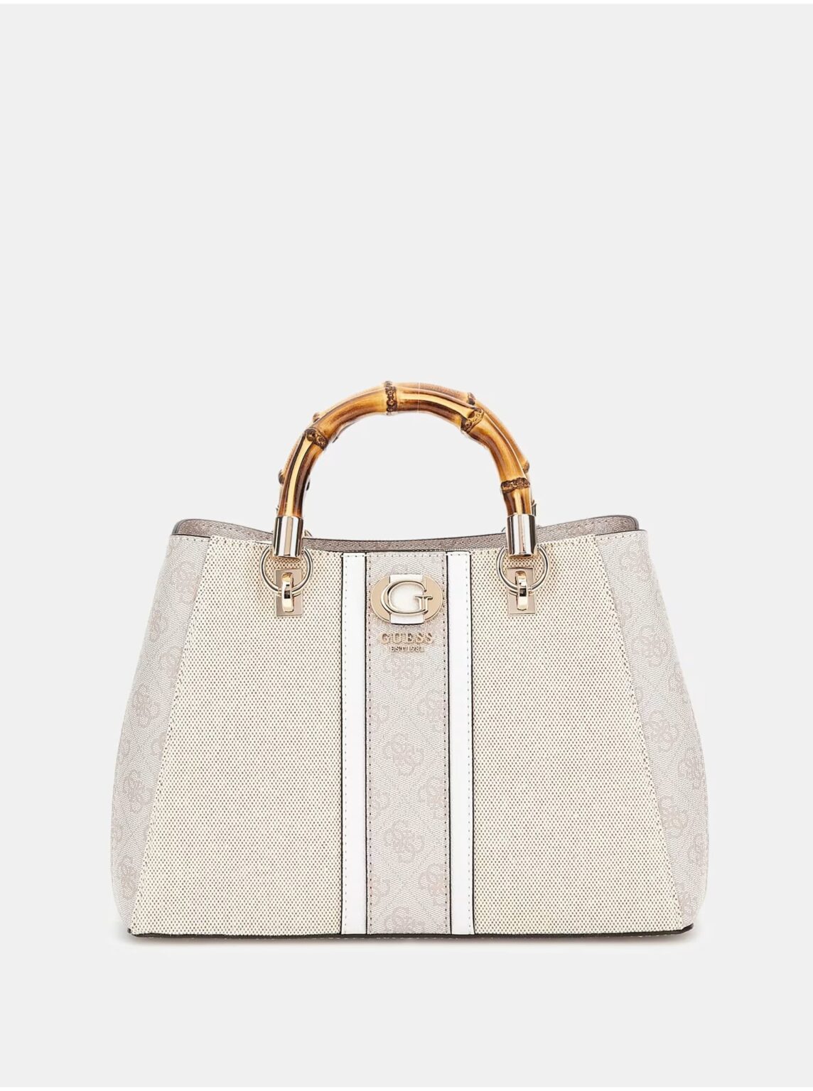 Cream women's handbag Guess - Women's