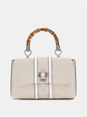 Cream women's handbag Guess - Women's