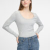 Cream women's long-sleeved T-shirt ORSAY - Women's