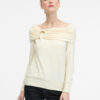 Cream women's long-sleeved T-shirt ORSAY - Women's