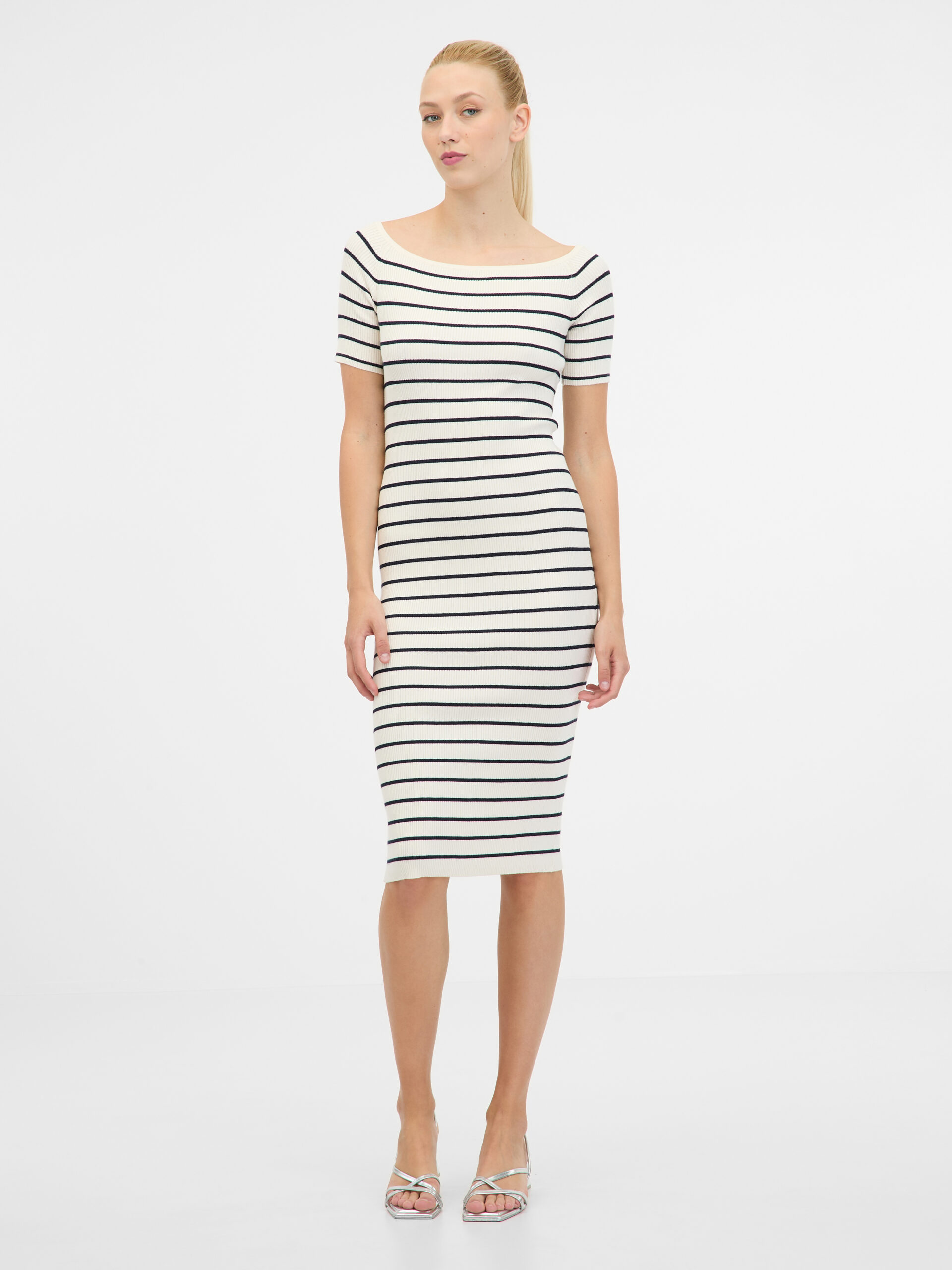 Cream women's midi dress ORSAY - Women's