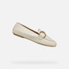 Cream women's moccasins Geox Palmaria - Women's
