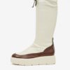 Cream women's platform boots Högl - Women's