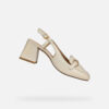 Cream women's pumps Geox Coronilla - Women's