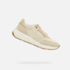 Cream women's sneakers Geox Cristael - Women's