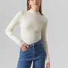 Cream women's sweater VERO MODA Sally - Women's