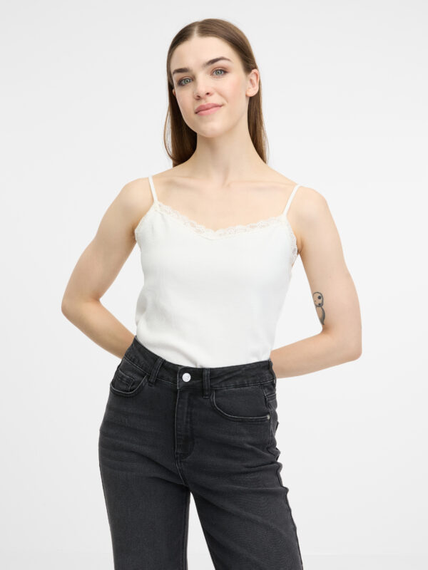 Cream women's tank top ORSAY - Women's