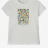 Creamy Girly Patterned T-Shirt Name It Damily - Unisex
