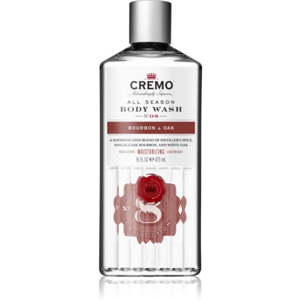 Cremo Body wash Bourbon & Oak fürdőgél férfiaknak 473 ml-Ár